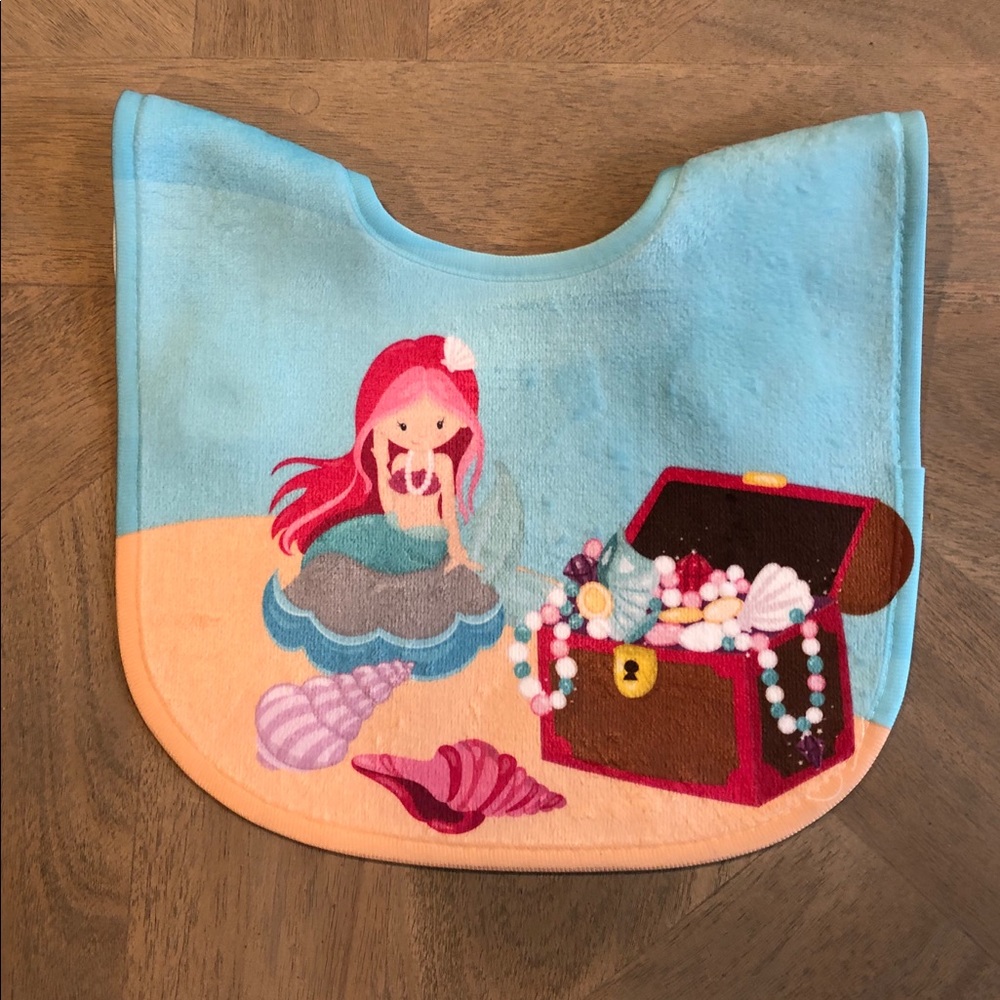 Baby Girl Ocean Bib